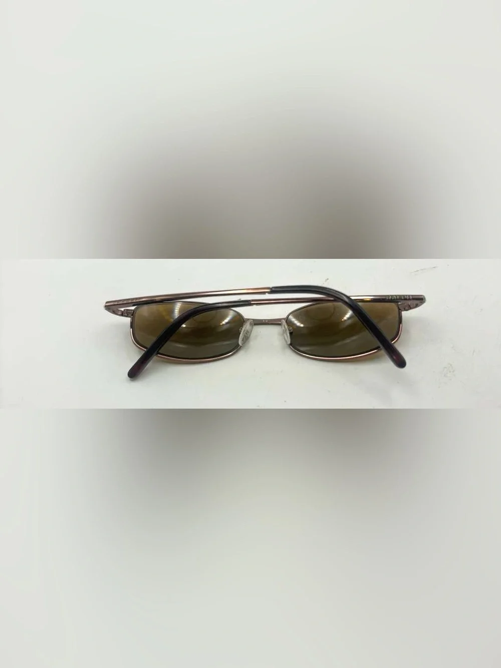 Ralph Lauren 7526/S Brown Oval Metal Sunglasses Frames Only